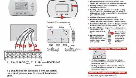 thermostat wiring letters