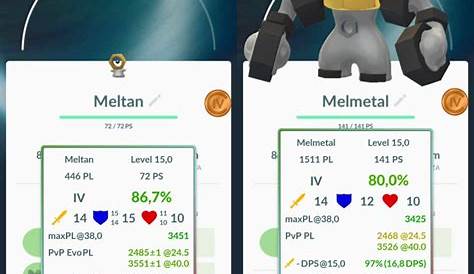 Meltan 100 iv cp chart pokemon go 213540-What is the cp for a perfect