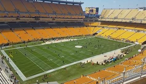 seat number heinz field seating chart rows seats