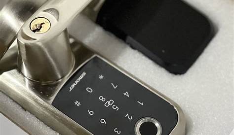 SMONET Keyless Smart Lock with handle features five ways to unlock your
