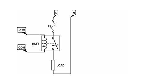 48vdc relay circuit diagram