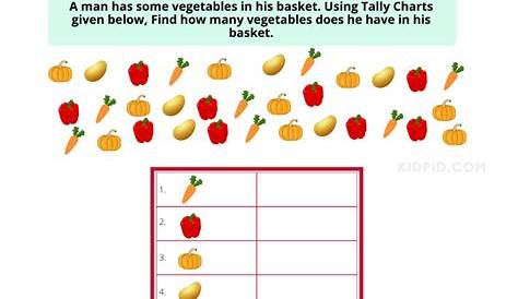 tally chart worksheets grade 4 pdf