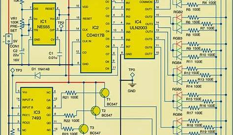 led panel light circuit diagram