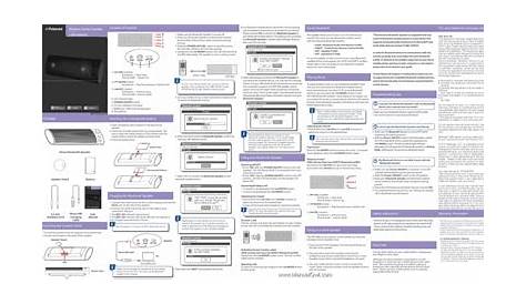 Polaroid PBT1000 | PBT1000 Wireless Stereo Speaker User Manual - Page 1