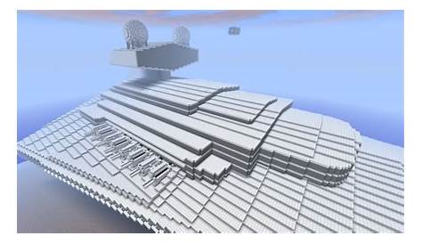 Quarter Scale Imperial 2-class Star Destroyer Minecraft Map