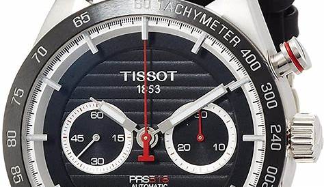 Tissot PRS 516 Automatic Movement Black Dial Men's Watches