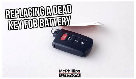 toyota camry 2014 key fob battery replacement