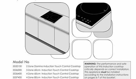 precision induction cooktop manual