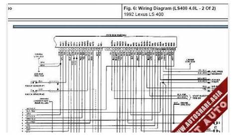 lexus ls400 wiring diagram