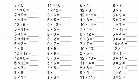 multiplication worksheets 4