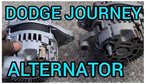 2012 dodge journey sxt alternator