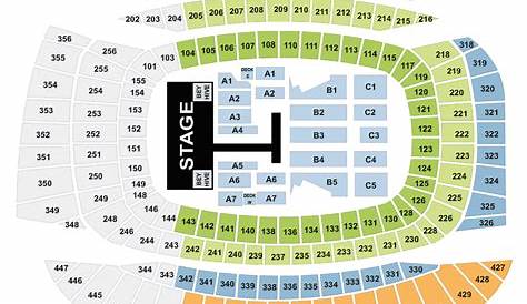 seating for beyonce concert