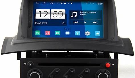 For Renault Megane 2 II Fluence Android 4.4.4 Car DVD GPS Navigation
