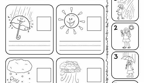 Free Printable Weather Worksheets For Kindergarten – Thekidsworksheet