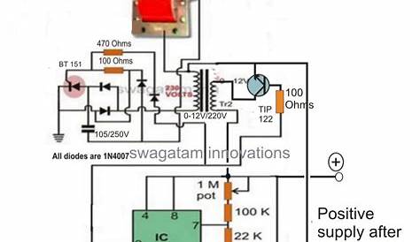 electronic ignition circuit diagram
