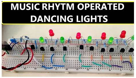 music rhythm led flashlight circuit diagram