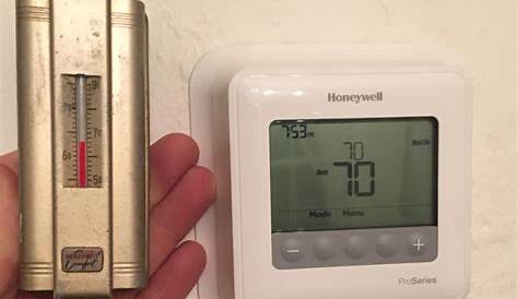 Anyone use a Honeywell T1 pro thermostat — Heating Help: The Wall