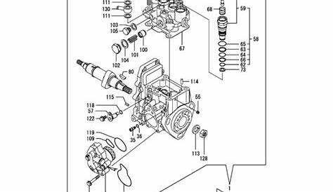 Fuel Injection and Pump Assembly for Yanmar 3TNV88-XTBZ Engine | L&S Engineers