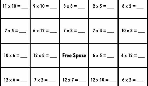 math worksheet wizard number bingo