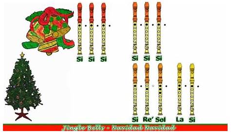 recorder finger chart for jingle bells