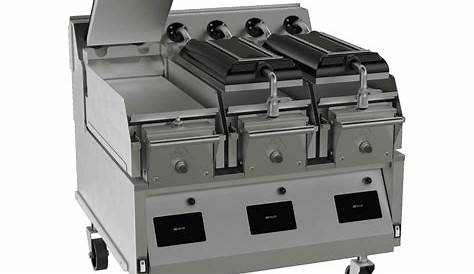 Taylor Crown Series | L858 3 Platen Electric Double-Sided Grill | DSL