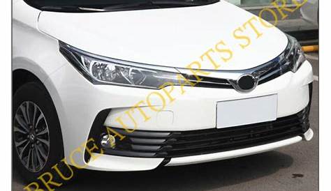 2017 toyota corolla le front grill