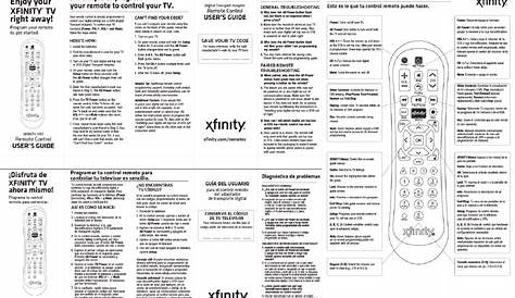 Comcast XR2 User Manual - Free PDF Download (2 Pages)