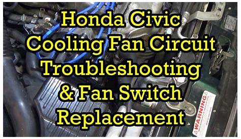 2004 honda civic radiator fan switch location