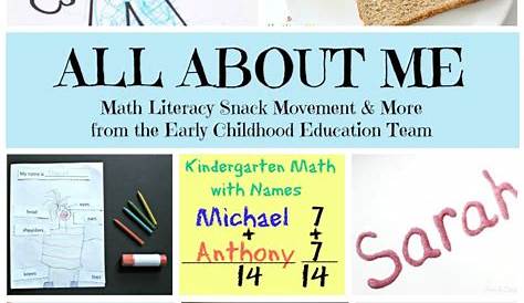 All About Me Writing Activity for Young Children - The Educators' Spin
