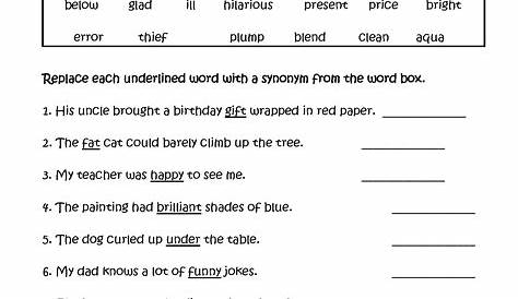 grammar worksheet 6th grade