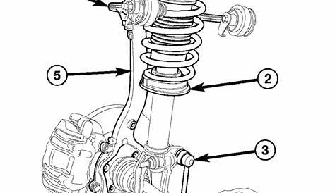 2006 dodge charger front suspension diagram