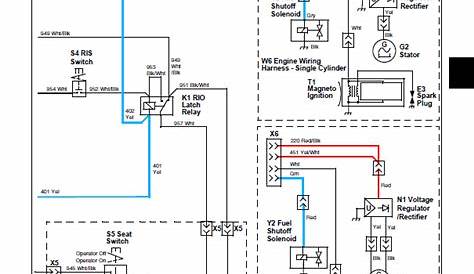 John Deere Tractor Wiring Diagram : Electrical Wiring Diagram For John