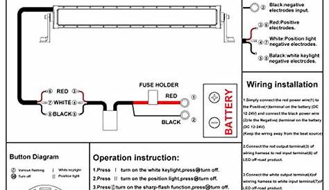 Wiring Diagram For Led Light Bar - Rough Country Led Install Help