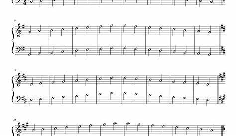 Beginner Piano Scales Sheet music for Piano (Solo) | Musescore.com