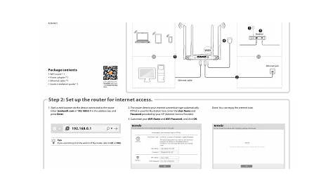 Tenda AC5V3 AC1200 Dual Band WiFi Router Installation Guide | Manualzz