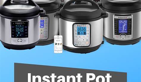 Instant Pot Comparison Chart 2020 | Instant pot comparison, Instant pot
