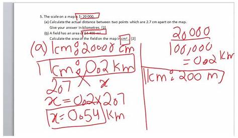 map scale worksheet 3rd grade