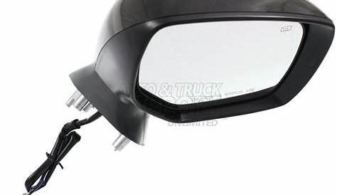 subaru forester side mirror glass replacement