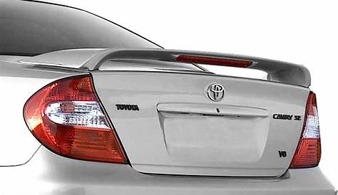 T5i® - Toyota Camry 2002-2006 Factory Style Rear Spoiler with Light