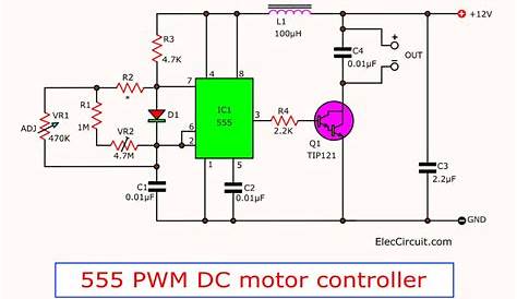 555 PWM LED dimmer circuit diagram | Power Battery Saving | Circuit