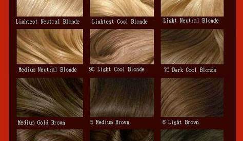 Shades Excellence Loreal Hair Color Chart - Koplo Png