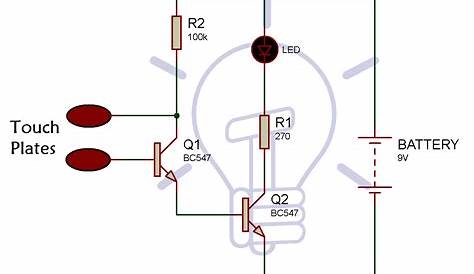 bc547 transistor circuit diagram