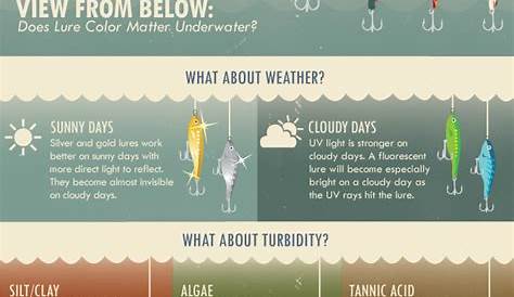 How weather, color, and turbidity can effect your fishing and more