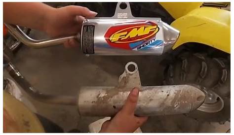 KTM sx 85 FMF shorty exhaust install/unboxing - YouTube