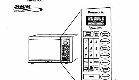 Download free pdf for Panasonic NN-S960 Microwave manual