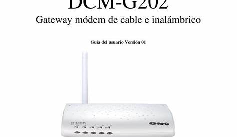 Dlink DCM G202 User Manual ES | PDF