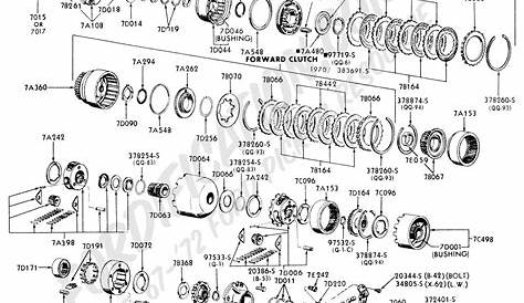 Ford C4 Transmission Diagram