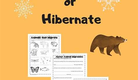 Migrate or Hibernate in 2021 | Teaching science, Teaching activities