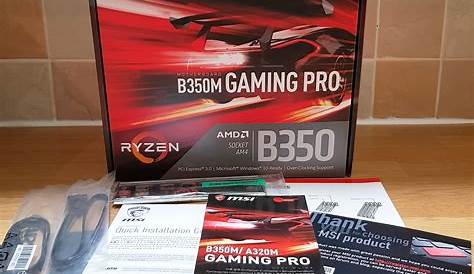 Board Features And Visual Inspection - The MSI B350M Gaming Pro Review