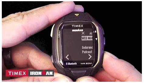 timex ironman run x50 user guide